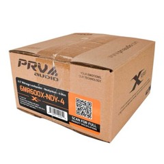 2x PRV Audio 6MR600X-NDY-4 4Ohm Neodymium Car Audio Midrange Speakers 1200W Pack