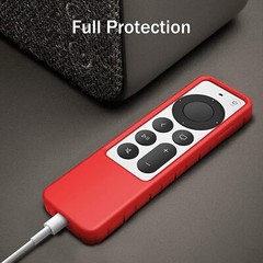 Case for Apple TV Siri Remote 2021 2022 Lightweight Shockproof Silicone Cover