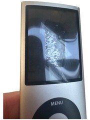 Apple iPod Nano 4th Generation 8GB Black Silver Gray Untested