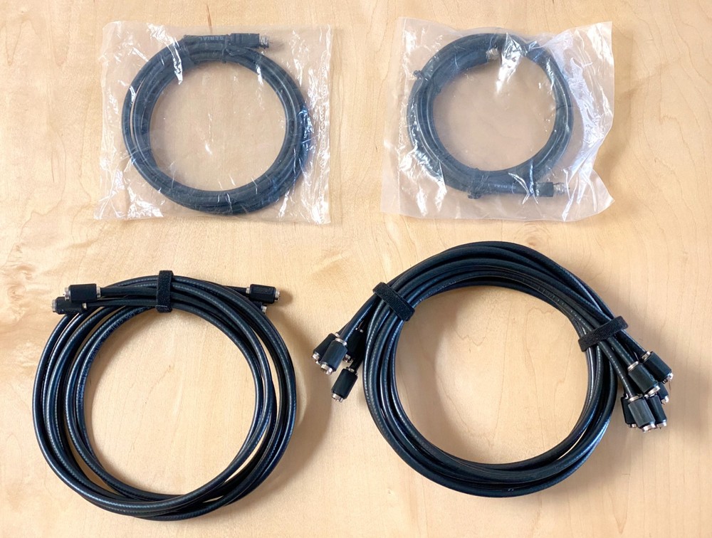 9 PPC Perfect Flex 6 Series Cables (3ft & 6ft) Plus 2 Generic RG6 Coaxial Cables