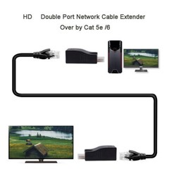 4K 1080P HDMI Extender to RJ45 Over Cat 5e/6 Network LAN Ethernet Adapter LOT