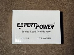 ExpertPower EXP1213 12V 1.3Ah Sealed Lead Acid Replacement Battery