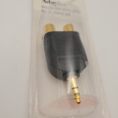 NEW VTG Sealed RadioShack Tandy Gold-Plated Audio Adapter 274-883
