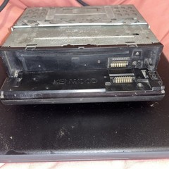 VTG Kenwood KRC-607 Cassette/ KDC-D300 CD oldschool graphics eq unTested