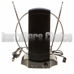 Indoor Digital TV Antenna Table Amplified Signal Booster HDTV UHF VHF FM