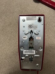 Red Wall Phone Push Button CETIS Model HAC AEGIS 2554W