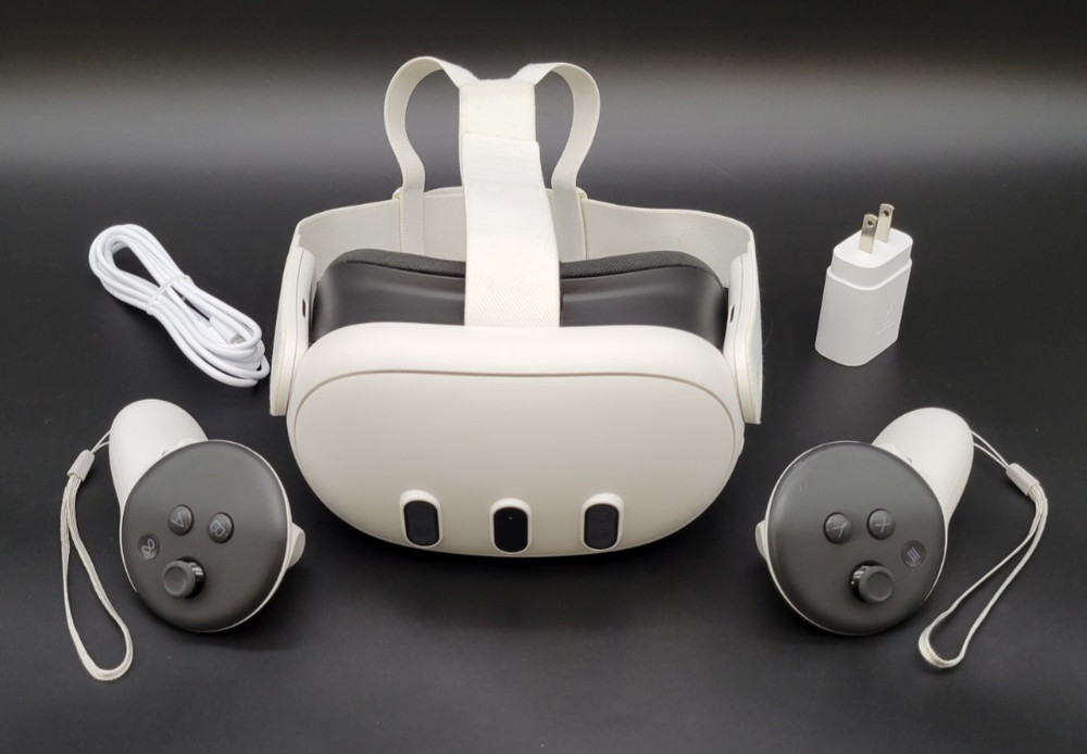 Meta Quest 3 512GB Standalone VR Virtual Reality Gaming Headset w/ Controllers R