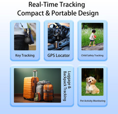 GPS Tracker Oculto Impermeable sin Cuotas con Rastreo en Tiempo Real IOS