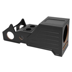 For 2003-2006 Chevy Silverado GMC Sierra 12″ Center Console Subwoofer Box Black