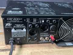 Peavy Cs 400 x 300w x 2 Professional stereo power amplifier Very nice