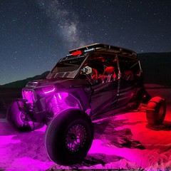 1Set 2/8/10/12 Pods C2 Max RGB-IC LED Rock Lights Underbody Extend Up to 24 Pods