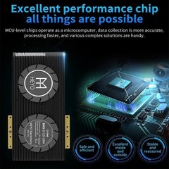 US 13S 48V BMS 60A Li-ion Battery Protection Board Balancer+Smart Bluetooth UART