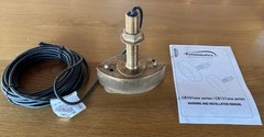 Echonautics CB131H600 600w 130-210kHz High CHIRP Bronze Thru-Hull 0 Degree 22mm