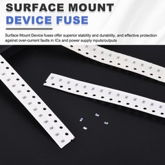 50pcs 32V 5A Surface Mount Chip Fuse, 0603 Square Copper Fuses, Green