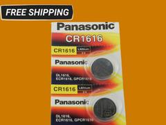 PANASONIC CR1616 – Lithium 3V – Exp. 12-2035 / 2 Pcs.