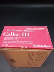 New In Box Radio Shack 1-line Caller ID 90 Number Memory System 996