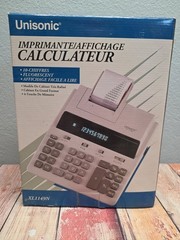 Calculator Unisonic XL-1149N Printer Display 10 Digit 4 Key Memory
