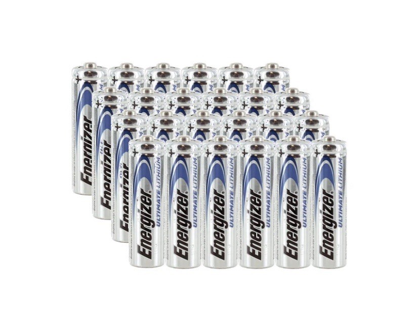 Energizer Ultimate Lithium AA Batteries- 24 Pack FACTORY BRAND NEW EXP 2039-2050