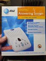 AT&T Digital Answering Machine System 1738 Brand New Open Box Complete