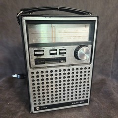 Vintage Lloyd’s N710 AM FM Portable Radio Hong Kong FM Works AS-IS