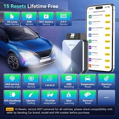 MUCAR BT200 MAX Bluetooth OBD2 Code Reader Scanner Tool Full System AI Diagnose
