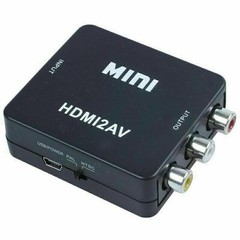 HDMI To RCA AV Converter Adapter 1080P CVBs 3RCA For Video Audio Xbox TV PC DVD