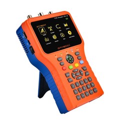 DVB-S2/S2X/T2/C Satellite Terrestrial Cable TV-Signal Finder Meter FTA Reception