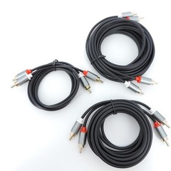 2Rca To 2 Rca Male To Male Audio Cable Amplifier 1M 2M 3M For Theater DVD TV CD