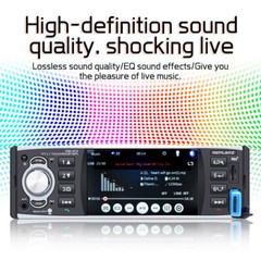 Single 1 Din Touch Screen 4″ In-Dash Head Unit Car Radio Stereo Bluetooth RDS/AM