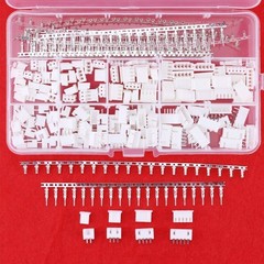 560Pcs 2.54mm 2/3/4/5 Pin Housing and Male/Female Pin Head Connector Adapter …