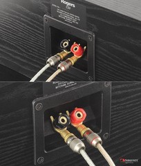 FanLock Excel Series 24k Gold Plated Spade Connector Banana Plug 10 AWG 18 A…