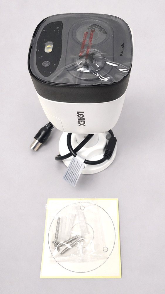 Lorex 1080p CVI Wired Deterrence Bullet Security Camera C241DA