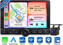 UX6K PRO MAX 2 DIN Android 13 8+128GB 10.1″ QLED Car Stereo GPS CarPlay Radio 4G