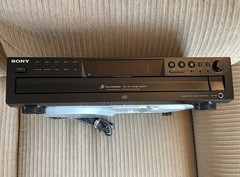 Sony CDP-CE375 5-Disc CD Player w/ Digital Optical Out + Remote Tested SEE VIDEO