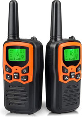 Long Range Walkie Talkie 2/4Set 100 Mile Two Way Radio Charge Headset Waterproof