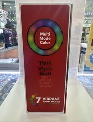 RCA Yes Viper Beat Mini Wireless LED Party Speaker Bluetooth