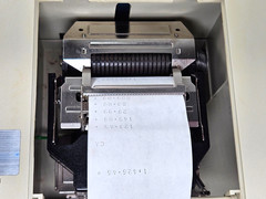 VTG Desktop Calculator Printer VICTOR 660 AC Corded Office Printing Calculator