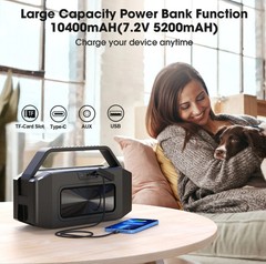 W-KING D9 Portable Loud Bluetooth Speaker 100W Max Waterproof Outdoor Speakers