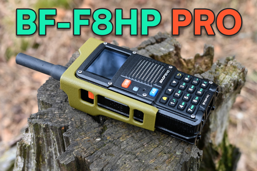 Baofeng BF-F8HP PRO Only – Exoskeleton Cage – Textured Finish – MULTIPLE COLORS!