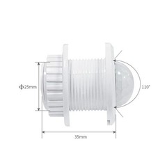 3-5m Automatic Body Infrared PIR Motion Sensor Detector Switch For LED light