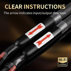 13 AWG Audiophile Speaker Cable – Speaker Wire with Banana Plugs,6N OFC Core,…