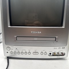 Toshiba MD9DP1 Portable 9-inch AC/DC Power CRT TV DVD Combo With Remote *Read*