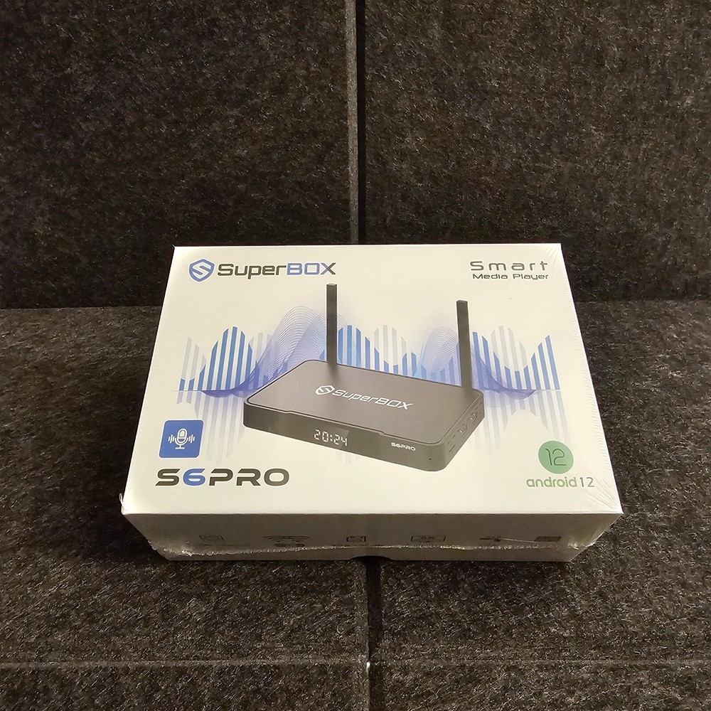 NEW 2025 SuperBox S6 PRO BOX NEW IN BOX – PARENTAL CONTROLS – SHIP FAST –
