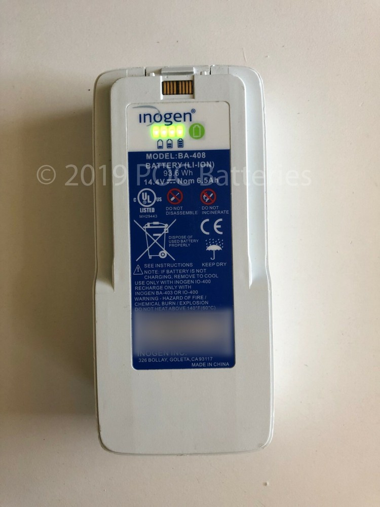 New Open Box (Oxygo Fit / Inogen G4) 8 cell BA-408 (Double)Extended Life Battery