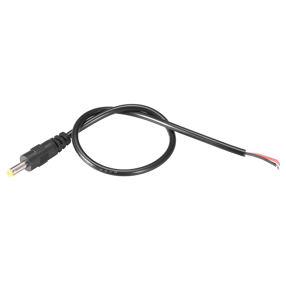 5pcs DC Power 4.0mm x 1.7mm 3A 30cm Barrel Male Plug Connector Pigtail