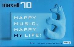 Lot Of 6 New Sealed Audio Cassette Tapes Maxell MY1-70, Normal Bias