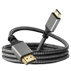 Mini HDMI zu HDMI Kabel 0.3m 1m 1.5m 2m 3m 5m Ultra HD 4k Full HD HDMI 2.0 Grey
