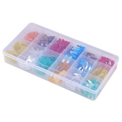 220pc Blade Fuse Assortment Auto Car Truck Motorcycle Fuses Kit ATC ATO ATM
