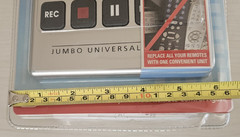 Jumbo Big Button Universal IR Remote Control TV VCR DVD Cable Satellite New