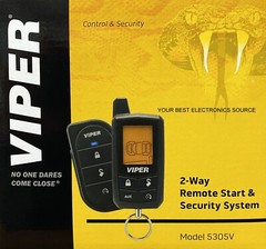 NEW Viper 5305V 2-Way Remote Start & Vehicle Security System w/ LCD Remote